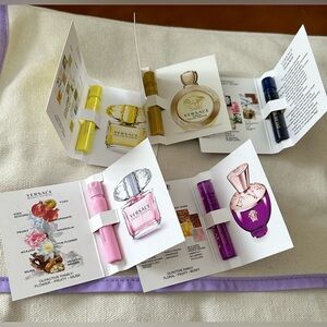 Versace 5pc Perfume Samples spray